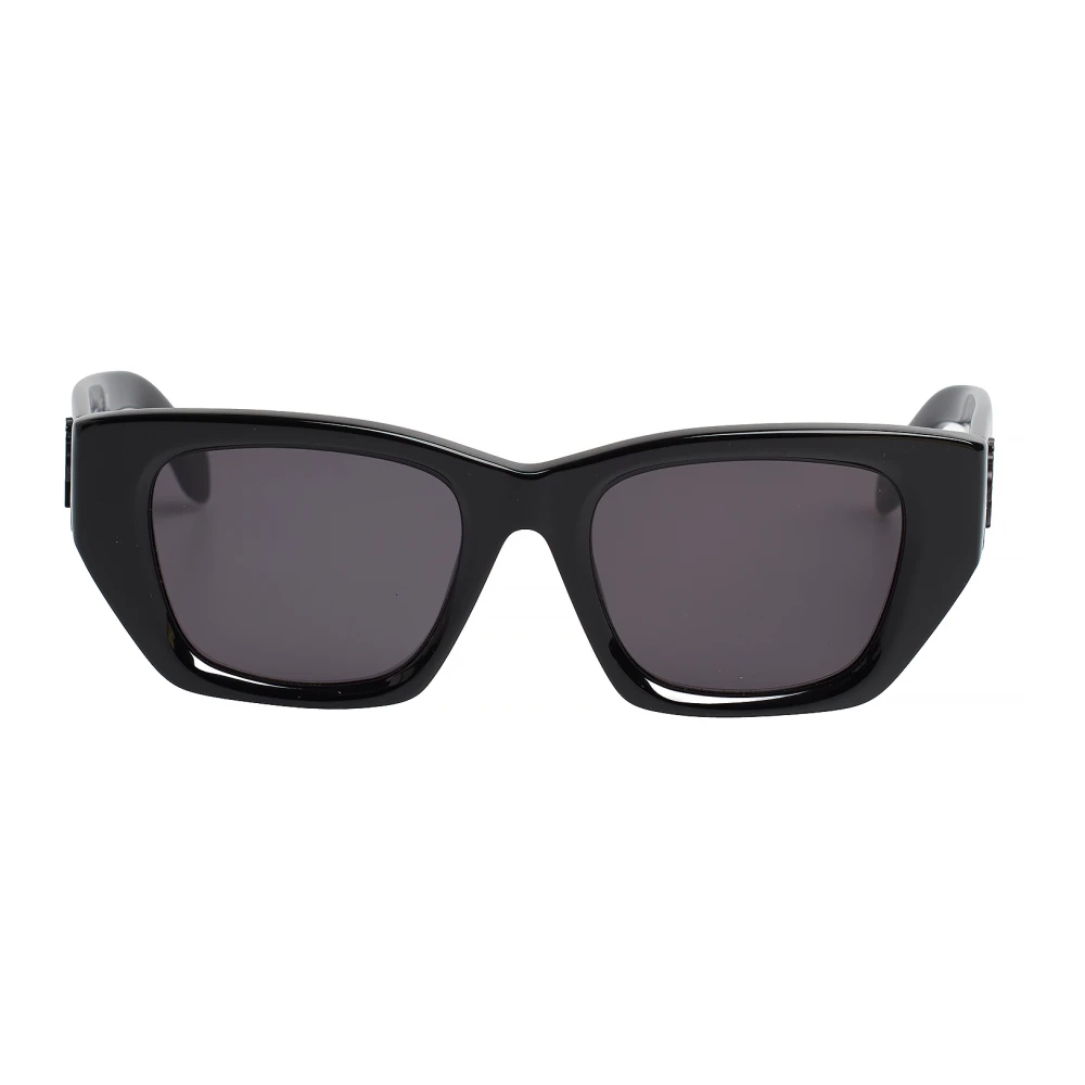 Palm Angels Women's Black Sunglasses, One Size, Square Cat-Eye Sunglasses