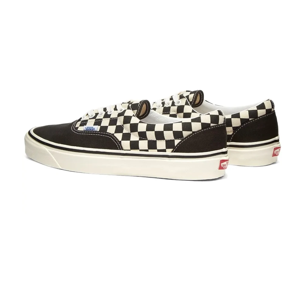 Vans Klassieke geruite skateschoenen Black Heren