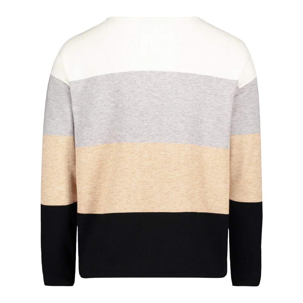 Betty Barclay Kleur Blok Fijngebreide Trui Multicolor Dames