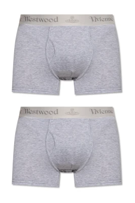 Tvåpack boxershorts med logotyp
