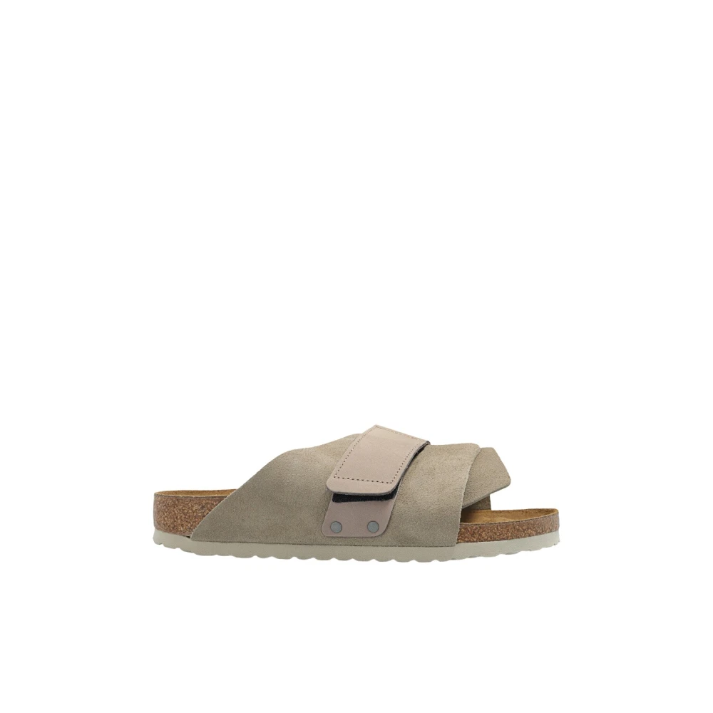 Birkenstock Women's Gray Sliders, 4 Uk, Kyoto Slides