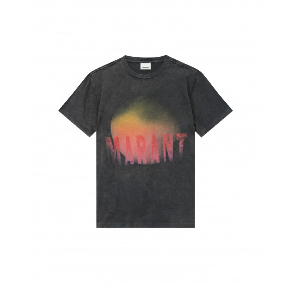 Isabel marant Stijlvolle Hugo T-shirt voor mannen Black Heren