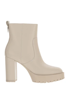 Clara 01 Läder Ankelboots