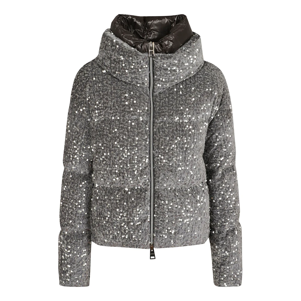 Herno Grijze Jas voor Vrouwen Aw24 Gray Dames