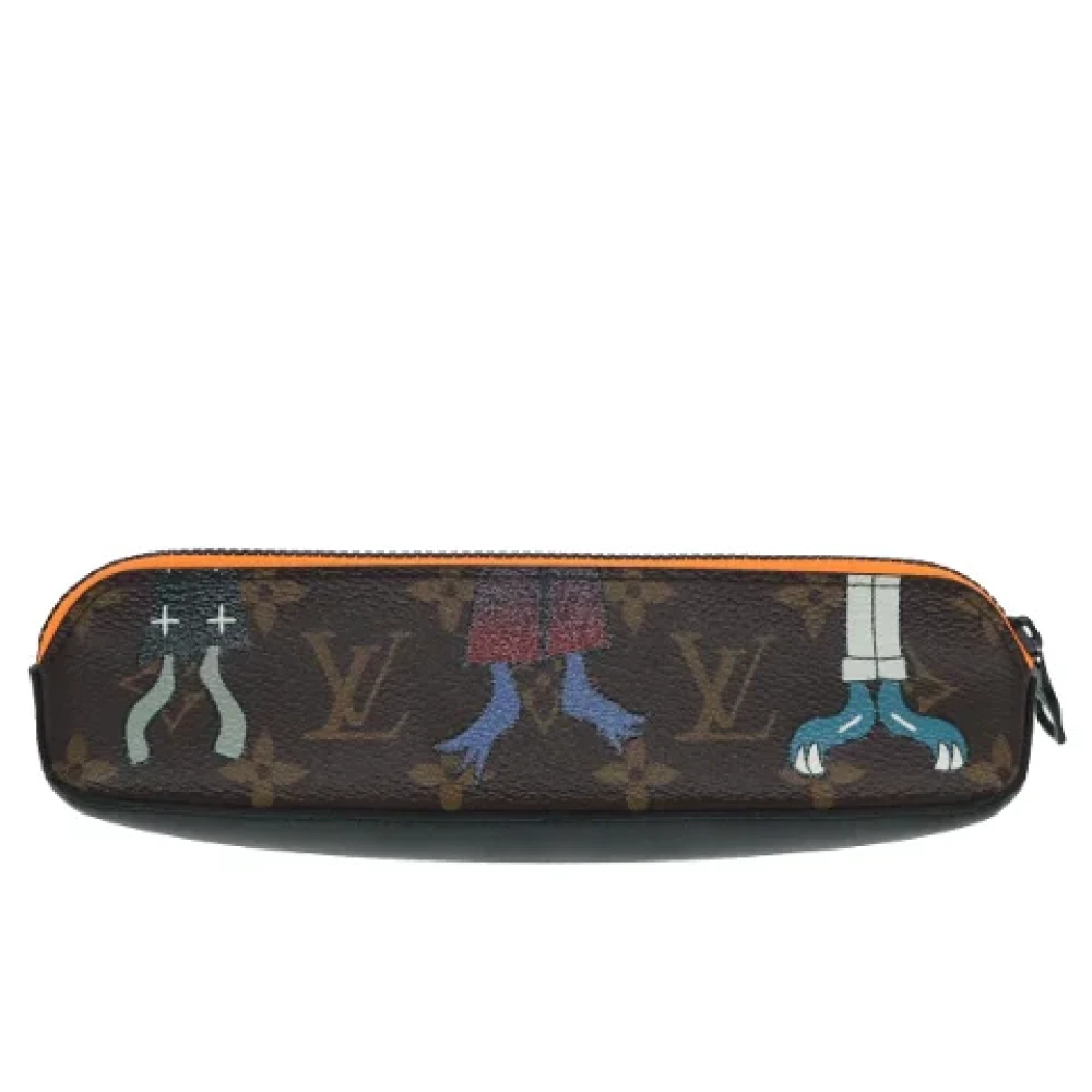 Louis Vuitton Vintage Pre-owned Canvas wallets Brown Dames
