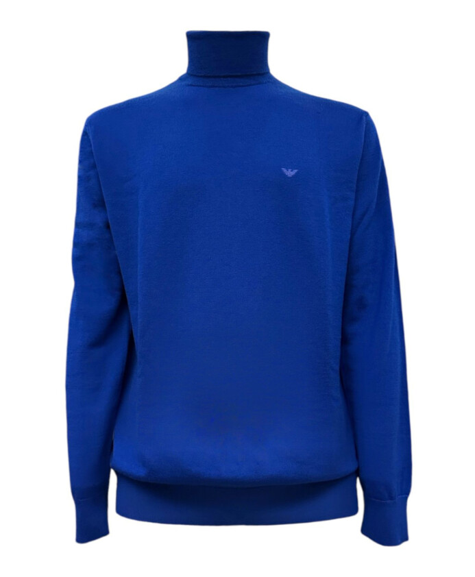 blue-wool-sweater-with-embroidered-eagle-logo