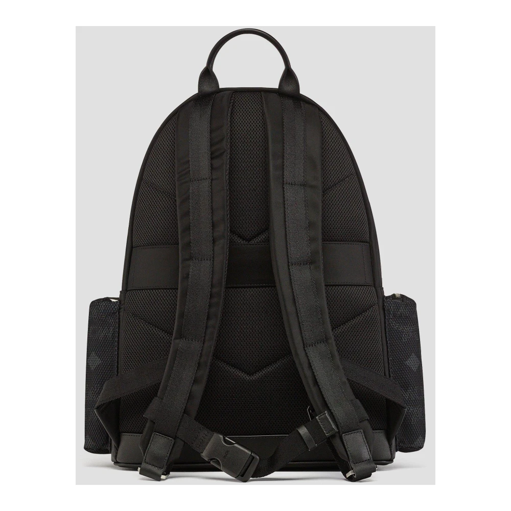 MCM Stark Rugzak gemaakt van gerecycled nylon Black Unisex