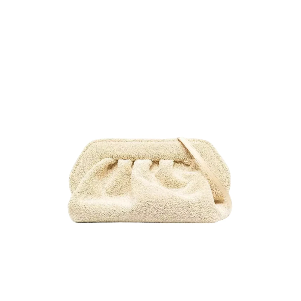 Themoirè Women's Beige Clutches, One Size, Bios Handbag