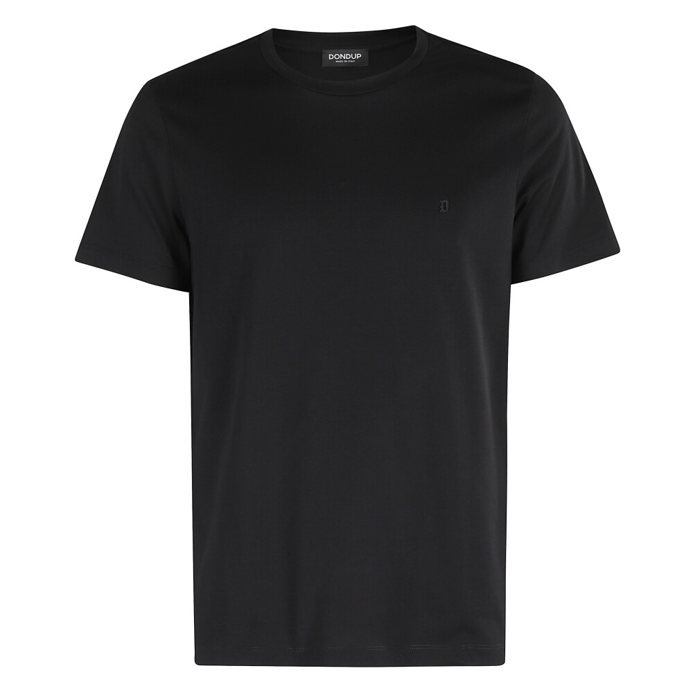 Tシャツ・カットソー DONDUP Men T-shirt Black US358JF0309UIV7 999 本日ポイント4倍!!】 ドンダップ DONDUP Tシャツ メンズ