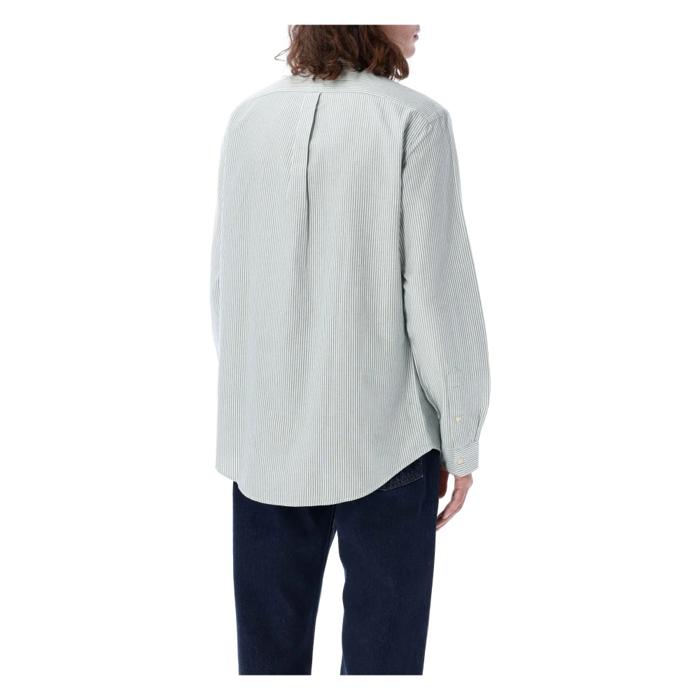 Ralph Lauren Klassiek Custom Fit overhemd Green Heren