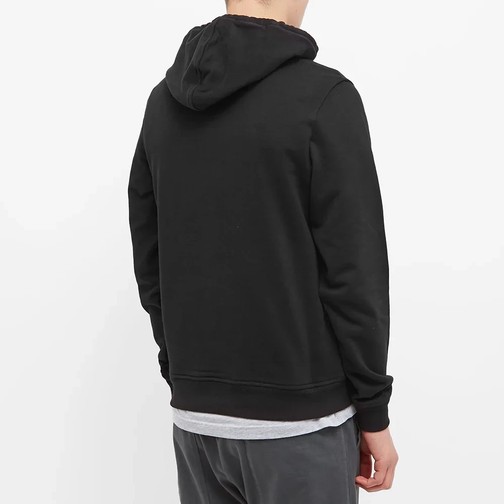 Belstaff Zwarte katoenen hoodie met Phoenix-patch Black Heren