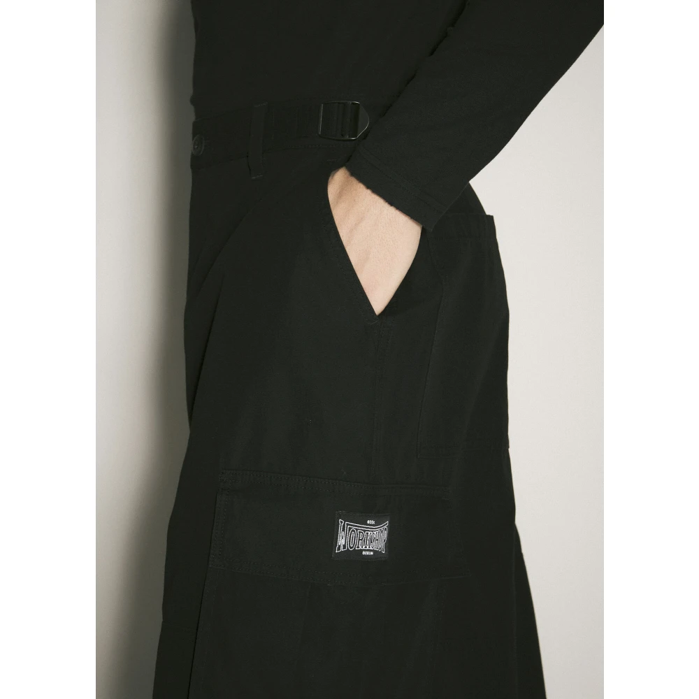 032c Canvas Cargo Broek met Multi-Zakken Black Heren