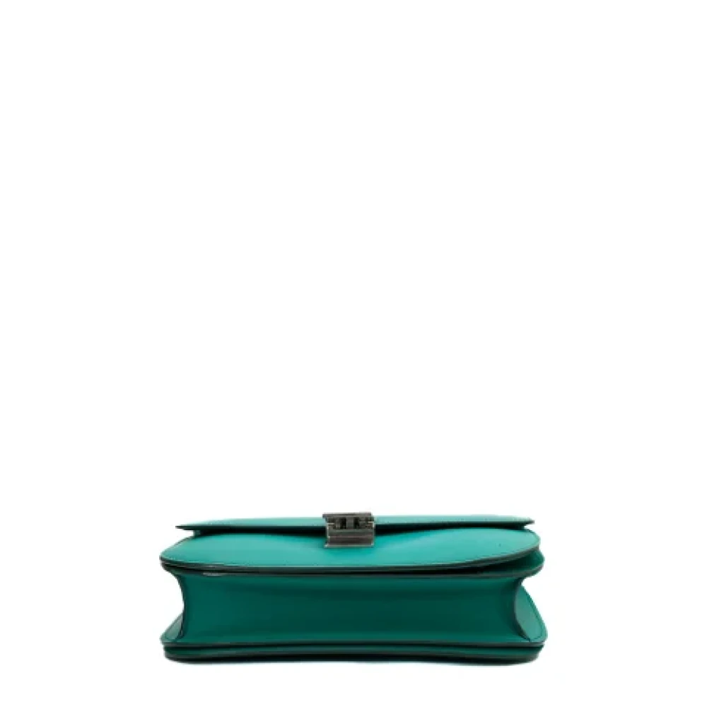 Celine Vintage Pre-owned Leather celine-bags Blue Dames