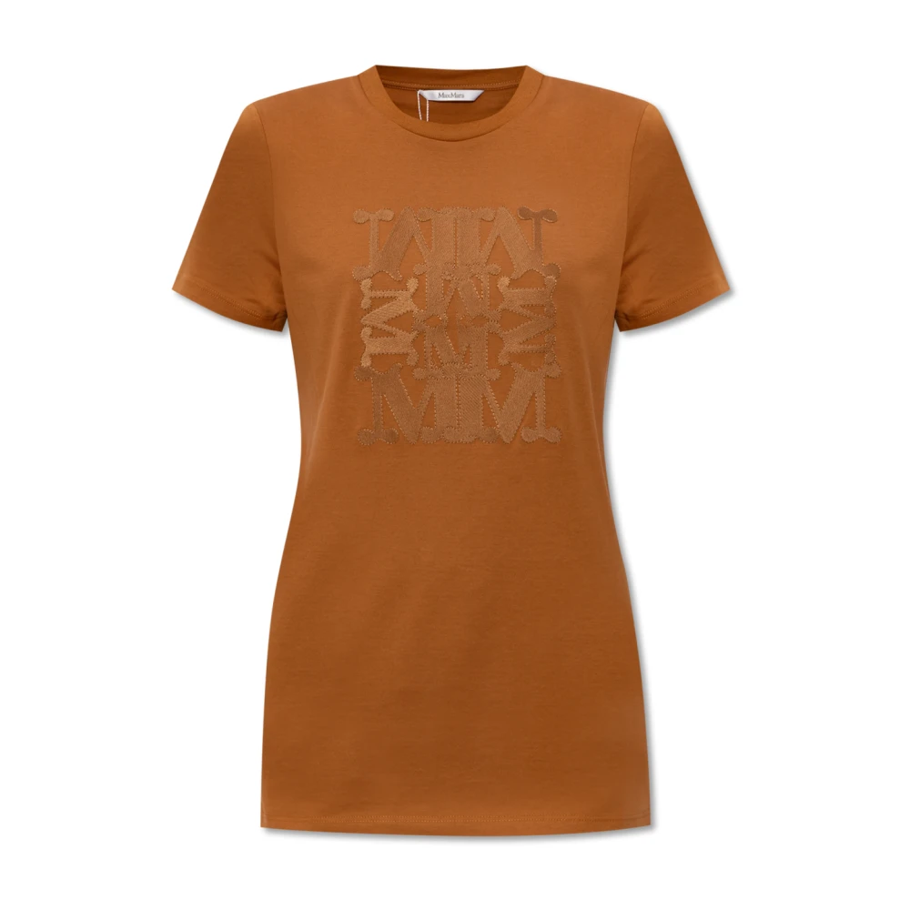 Max Mara Taverna T-shirt Brown Dames