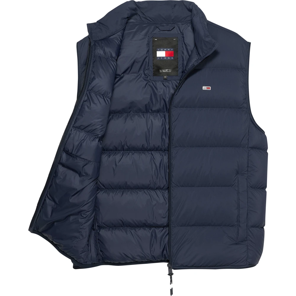 Tommy Jeans Blauwe Pufferjas Dark Night Navy Blue Heren