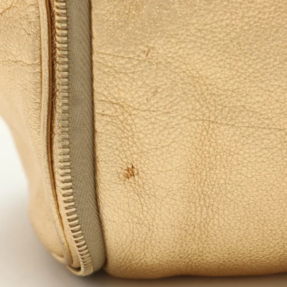 Dolce & Gabbana Pre-owned Leather handbags Yellow Dames