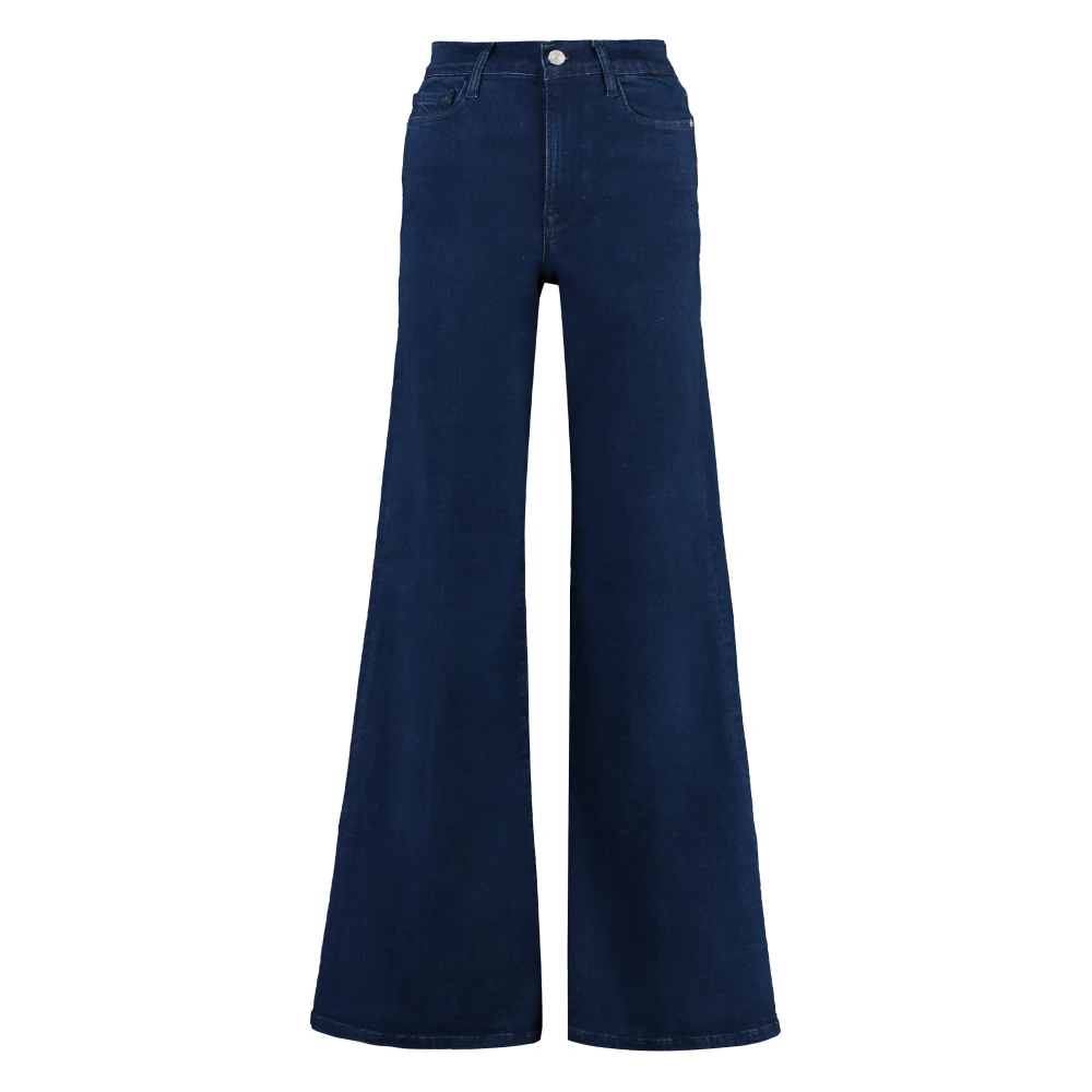 Frame - Jeans > Wide Jeans - Blue - Frame - Modalova