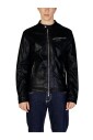 zwarte-turtleneck-zip-up-plain-jas