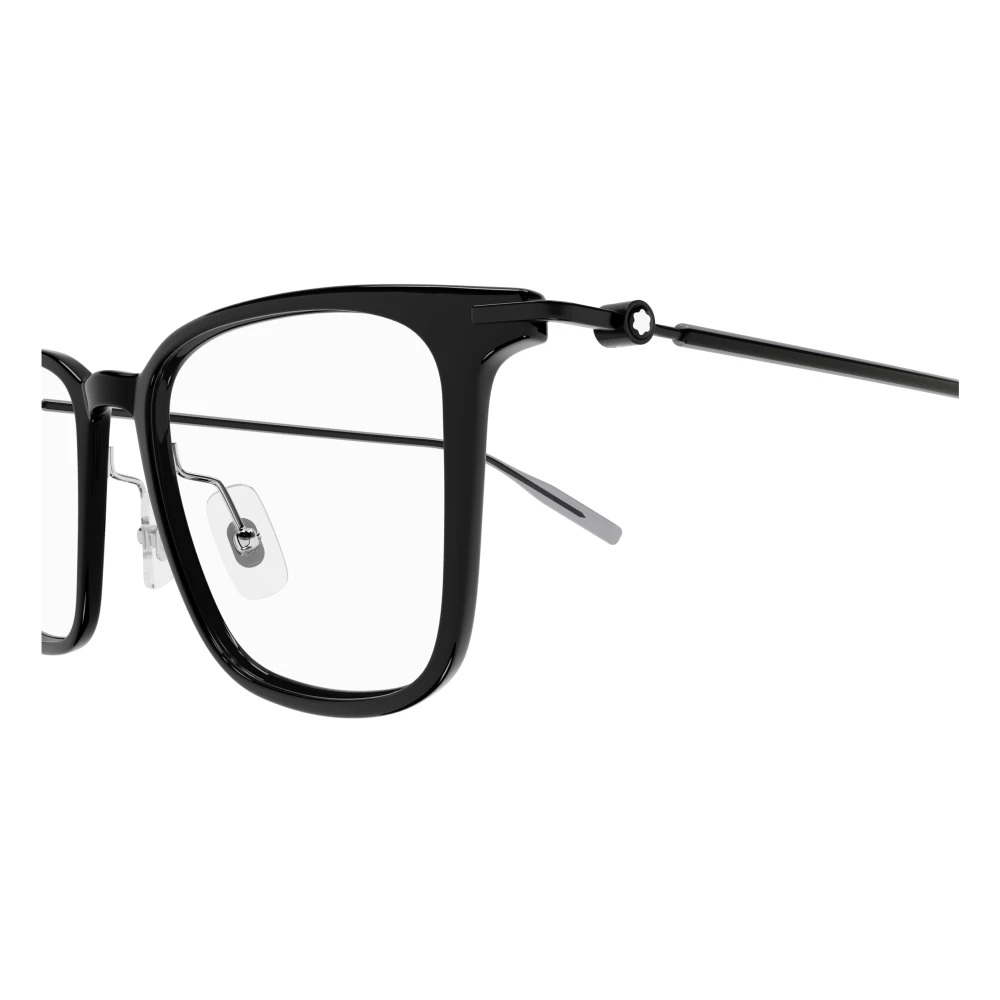 Montblanc Stijlvolle Bril in Zwart Black Heren