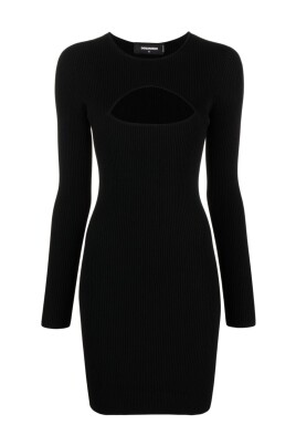 black-cut-out-mini-dress