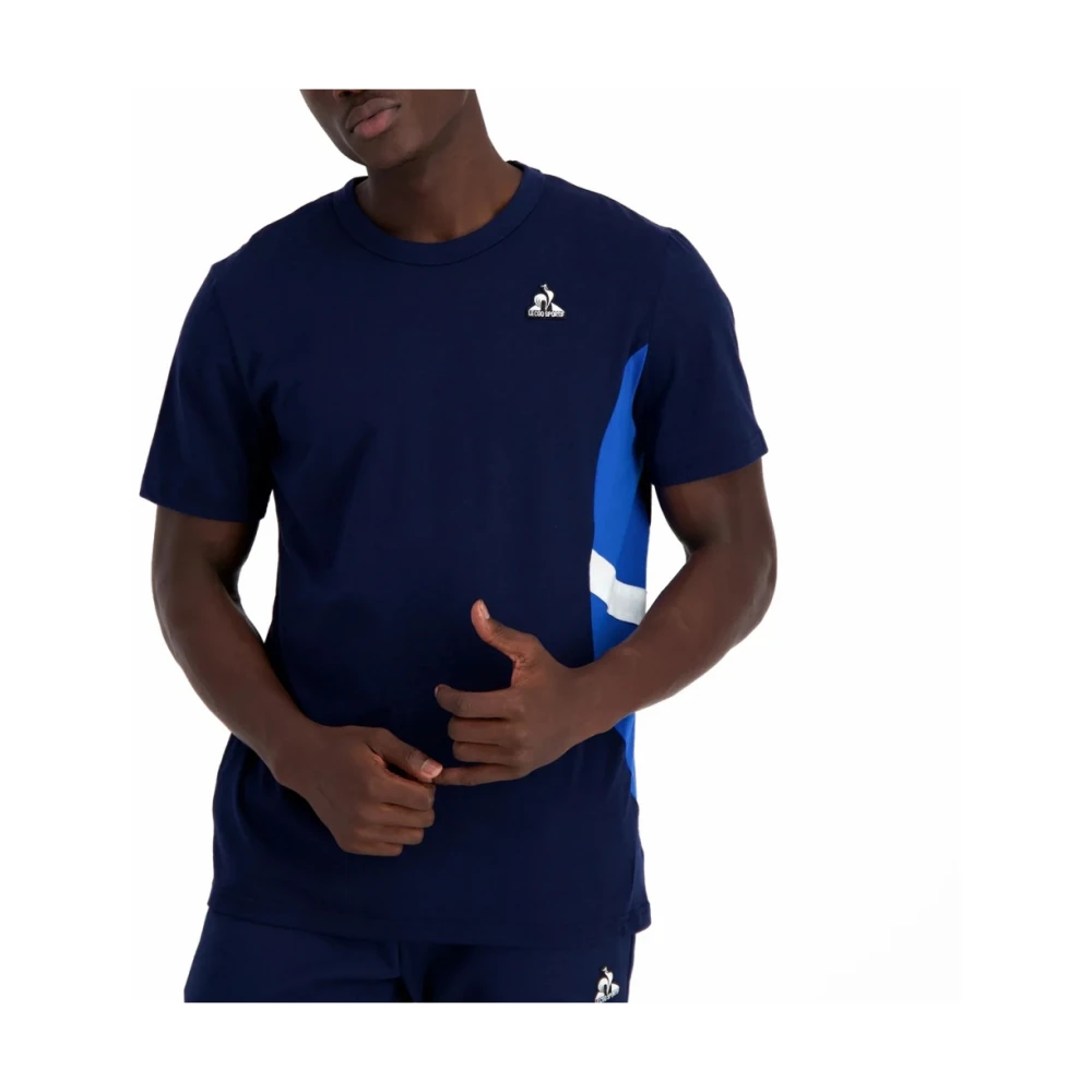 Le Coq Sportif Seizoenshemden Blue Heren