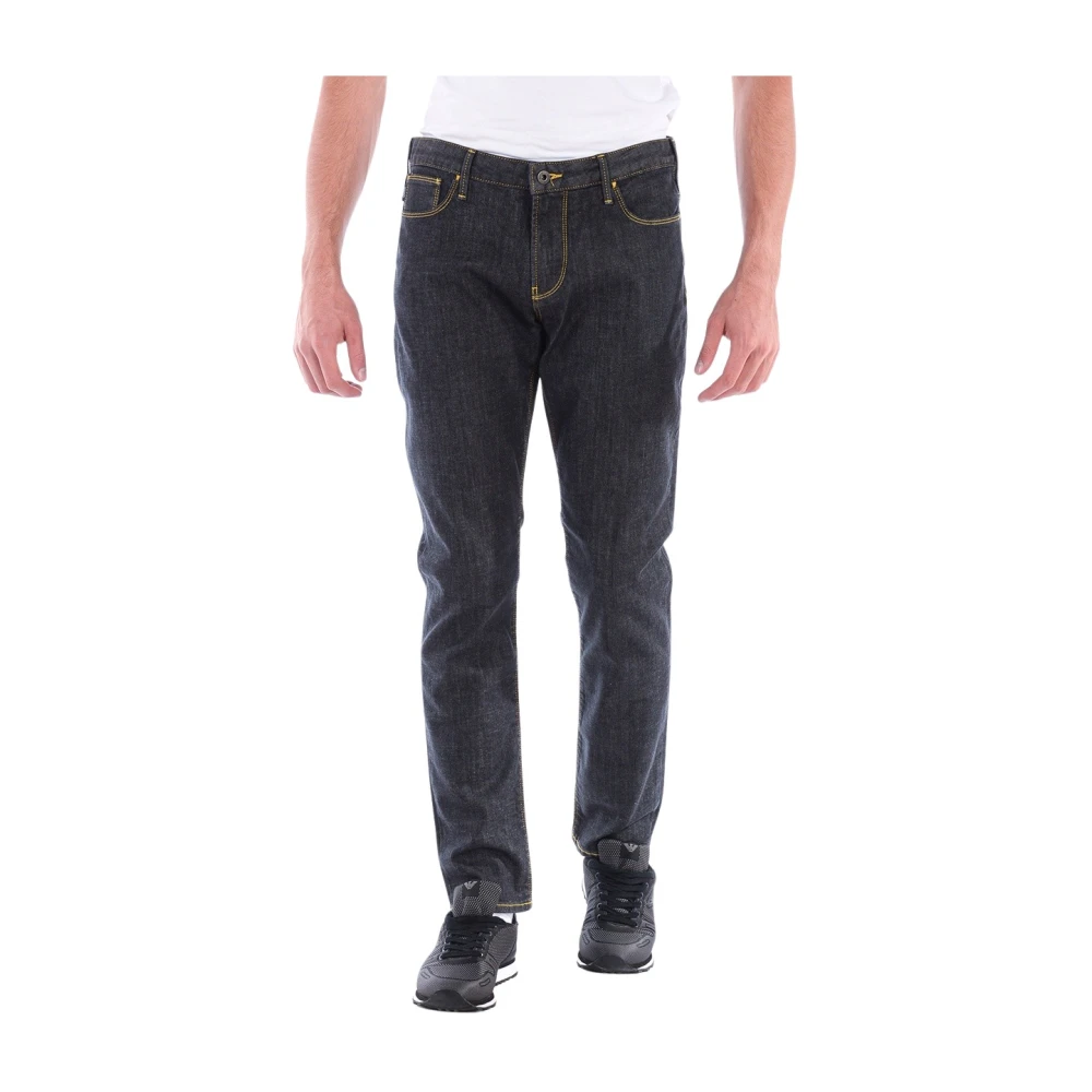 Armani Jeans Black Heren