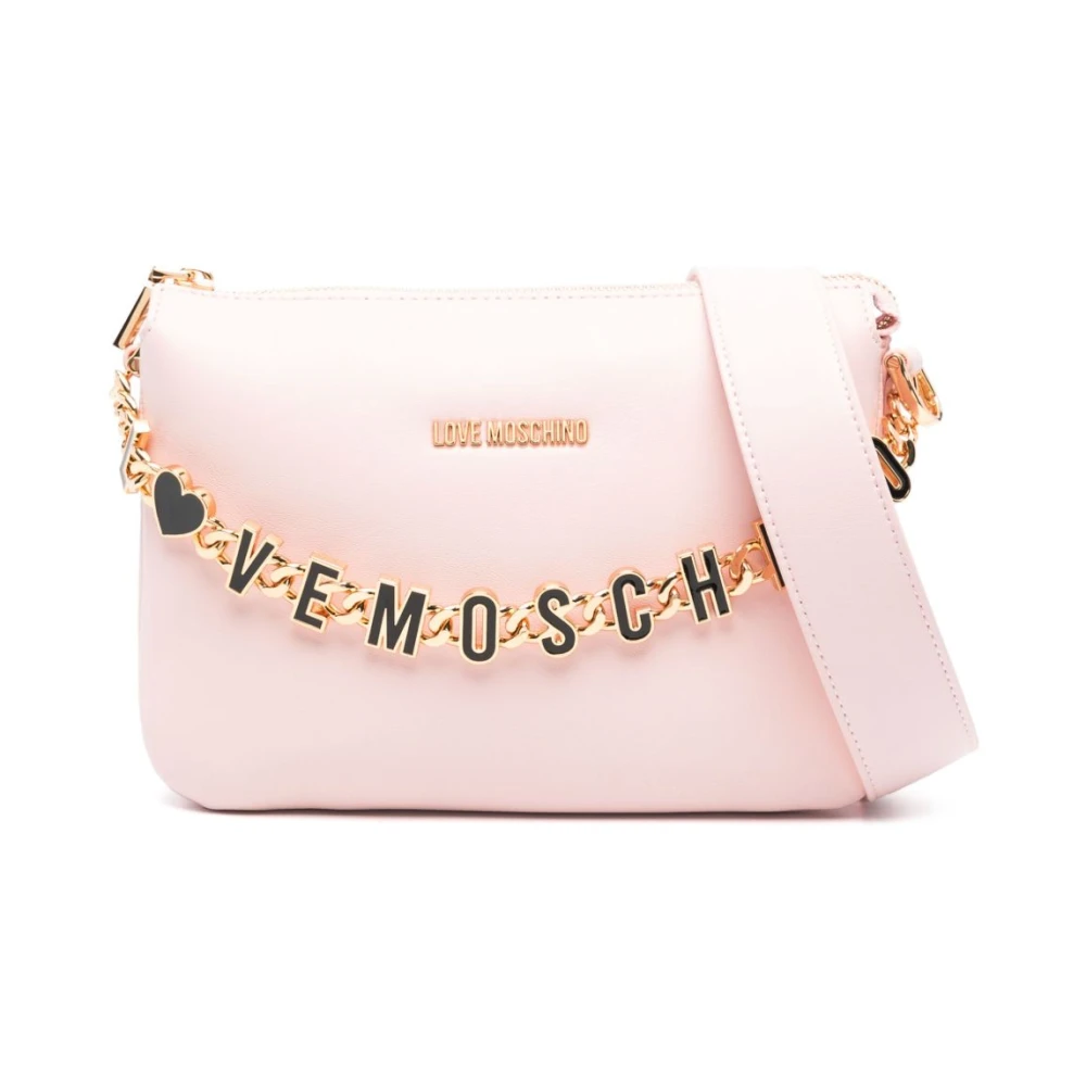 Love Moschino Blush Schoudertas Chic Stijl Pink Dames