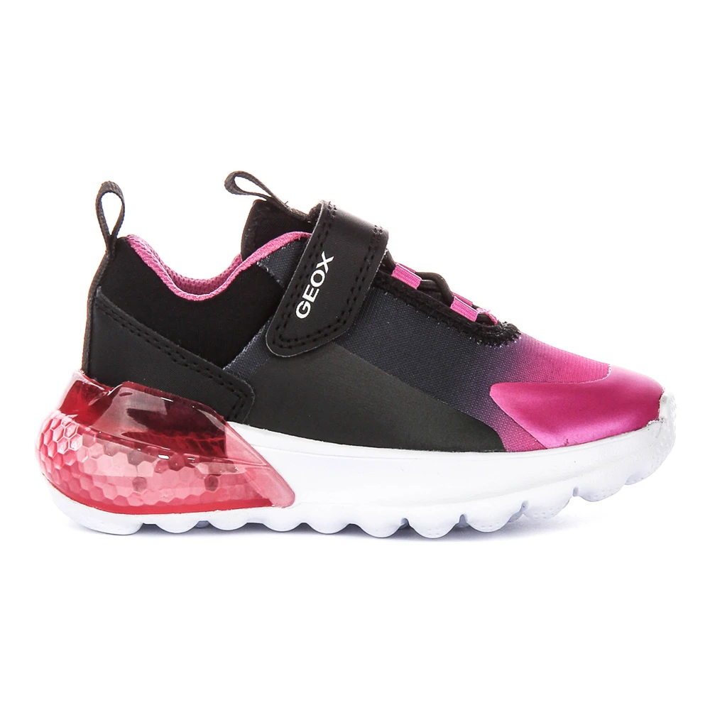 Geox J Activart A Mesh Trainers - Unisex - Kids Sneakers - Black - 24 Eu - Kids