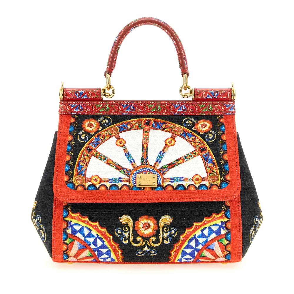 Dolce & Gabbana Women's Multicolor Small Sicily Handbag - Handbags - One Size - Bags