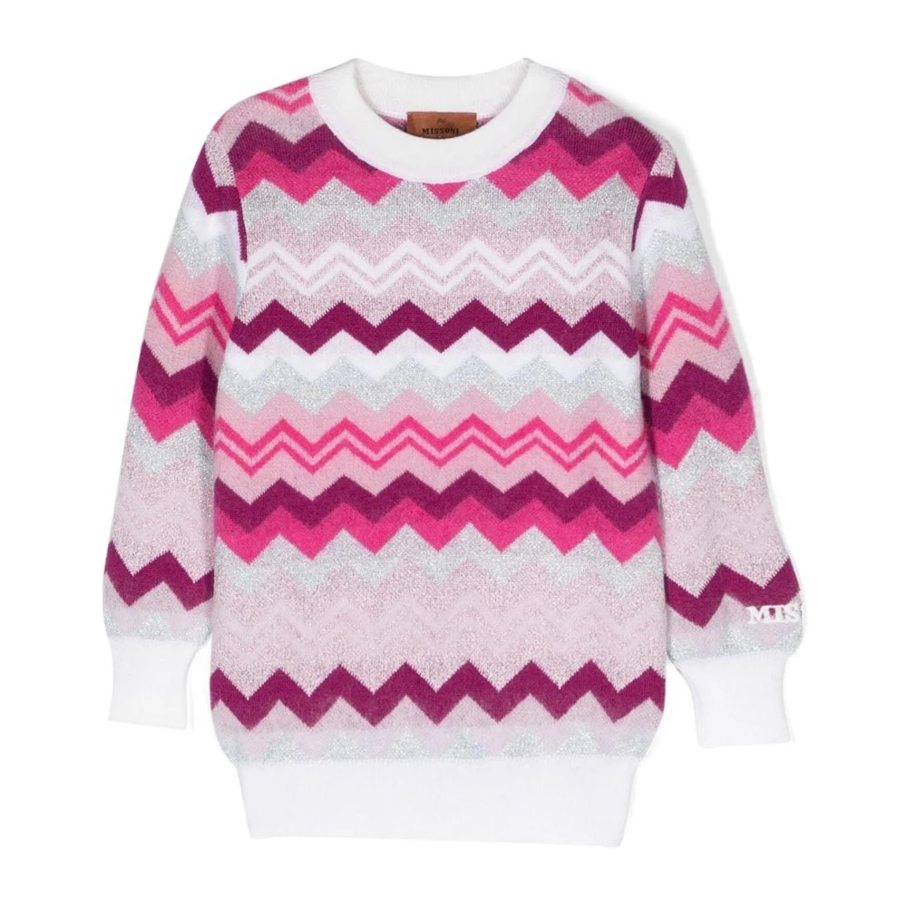 Missoni Girls Pink Knitwear,, Jumpers Size 10 Y