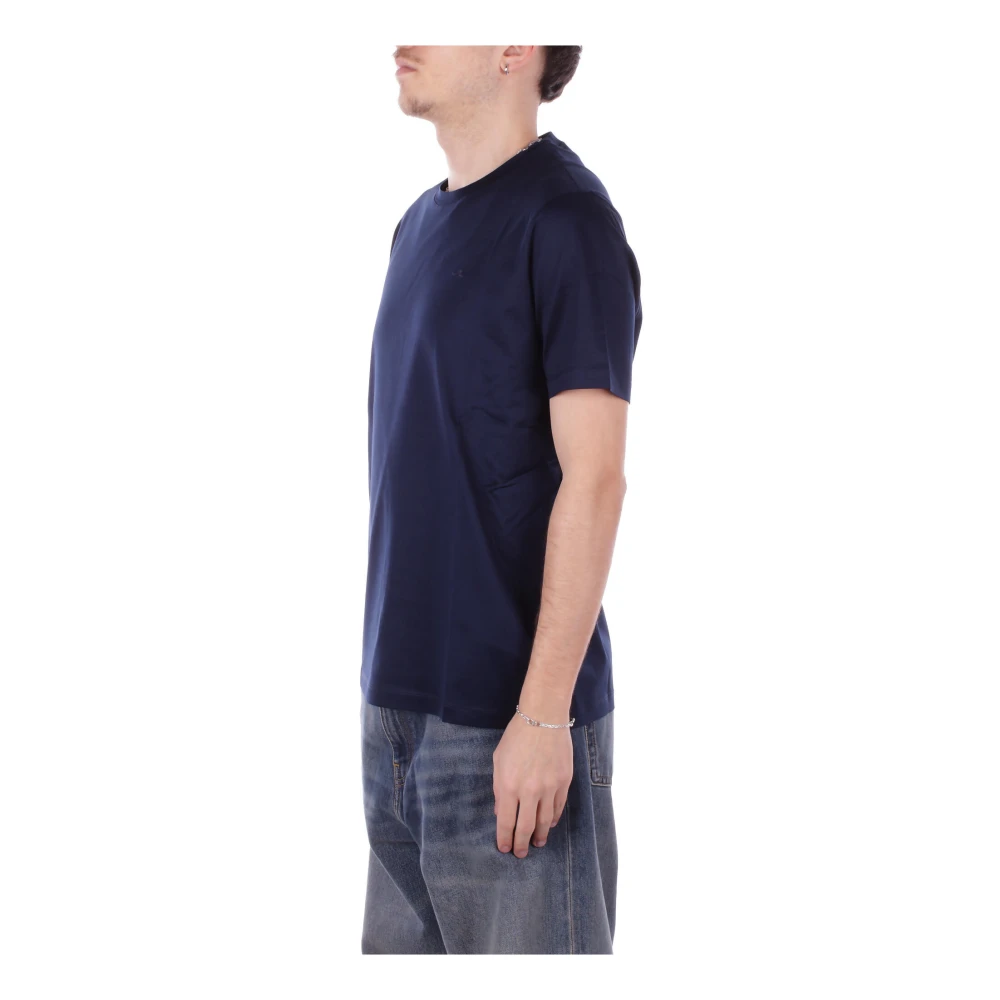 PAUL & SHARK Blauw Yachting Logo T-shirt Blue Heren