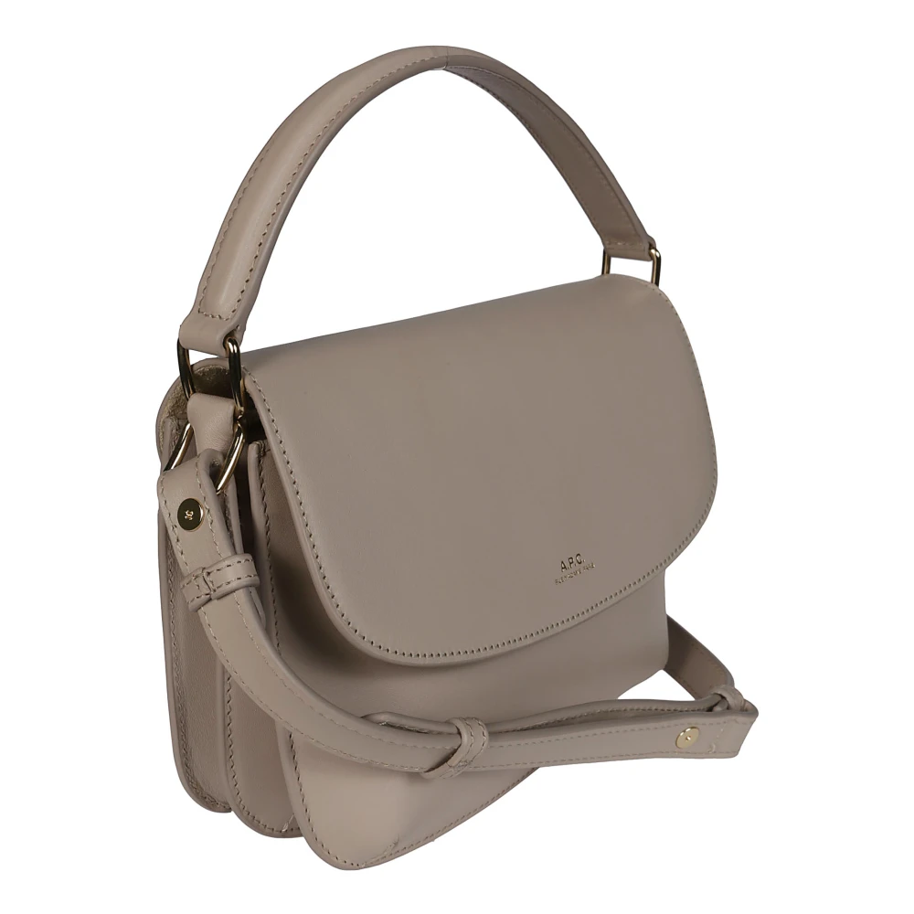 A.p.c. Sarah Schouder Mini Tas Beige Dames