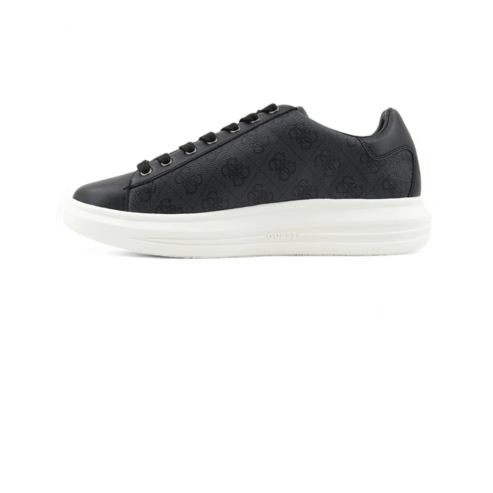 Guess Men's Black Vibo Sneaker - Sneakers - 10 Uk - Shoes