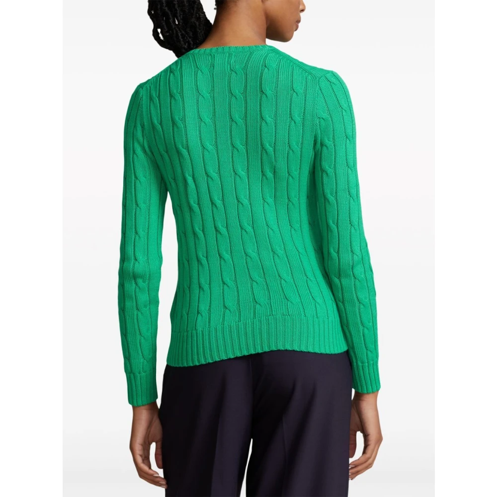 Ralph Lauren Rondgebreide trui Green Dames