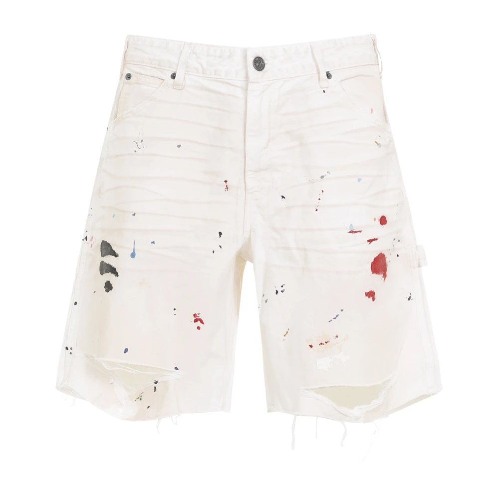 Gallery Dept. Neutrale Katoenen Shorts Aw24 Multicolor Heren