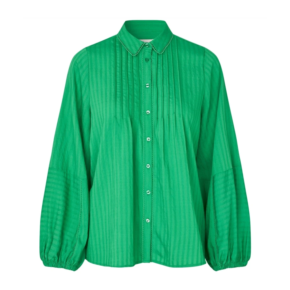 Lollys Laundry Women's Green Shirts - Shirts - Xs - Blouses & Shirts