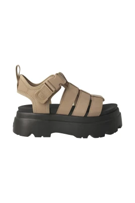 Beige Cora Plattforms Sandaler för kvinnor