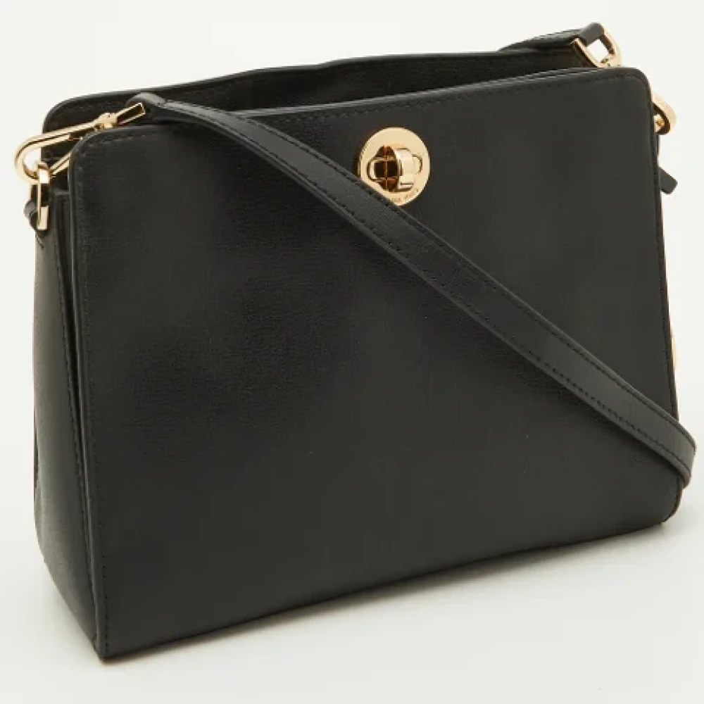 Michael Kors Pre-owned Leather shoulder-bags Black Dames