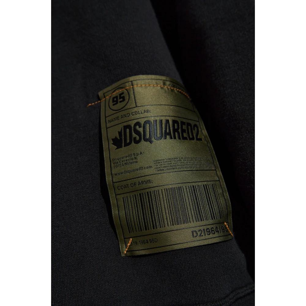 Dsquared2 Hoodie Black Heren