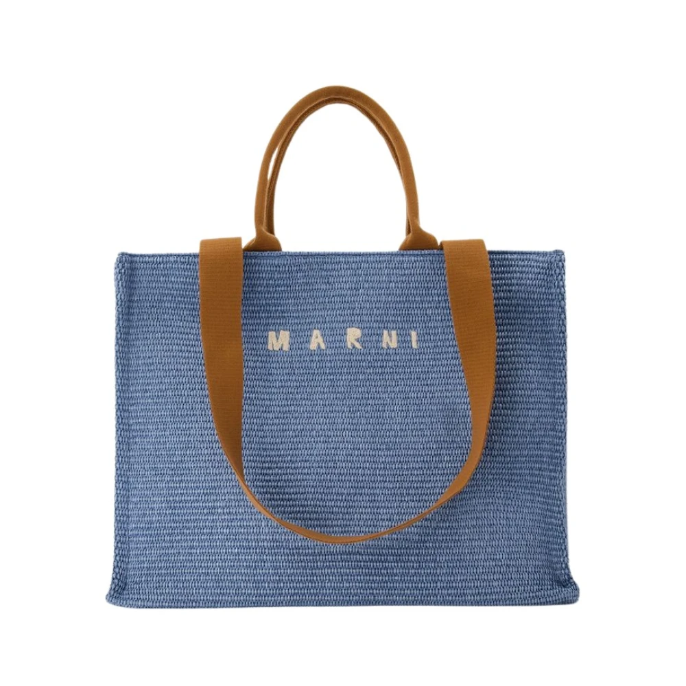 Marni Tote Bags Blue Dames