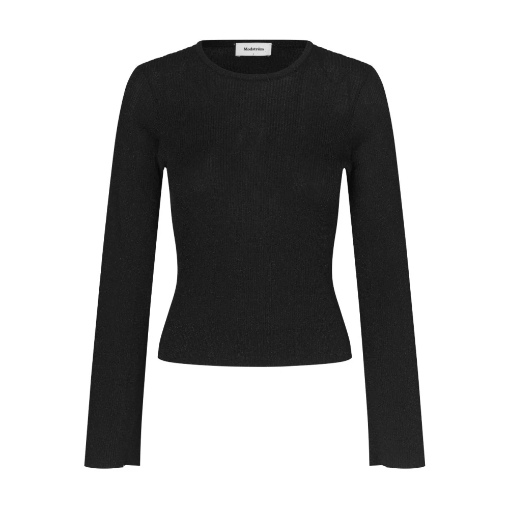 Modström Zwarte Glittertop Black Dames