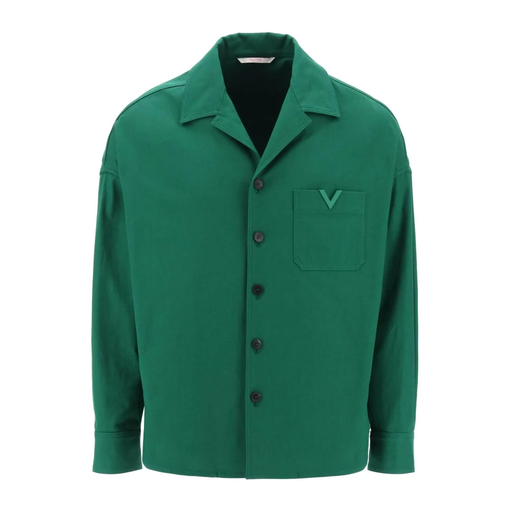 Valentino Garavani Jackets Green Heren