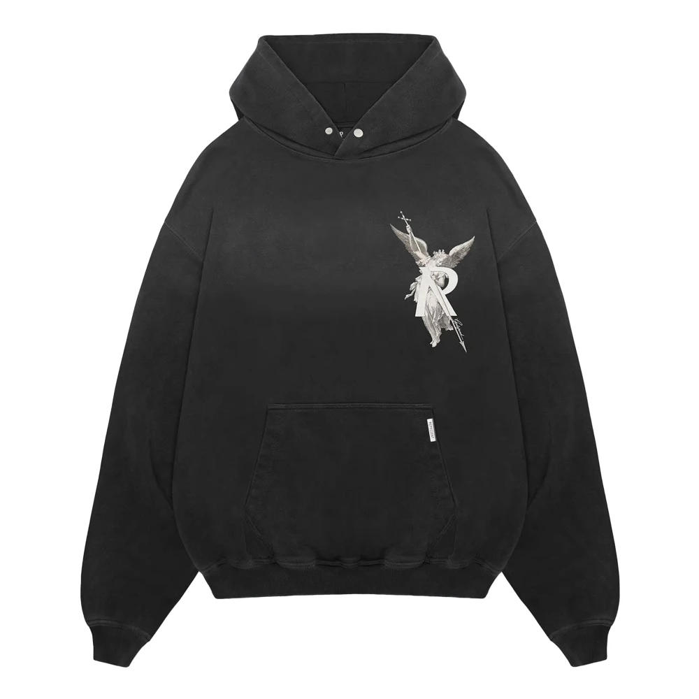 Represent Archangel Gebreide Hoodie Black Heren
