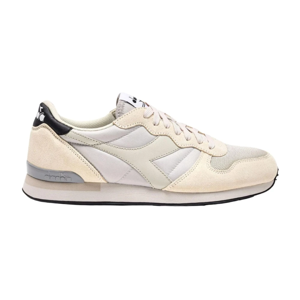 Diadora Men's Gray Retro-Running Sneaker