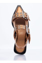 metallic-buckle-ballerina-flats
