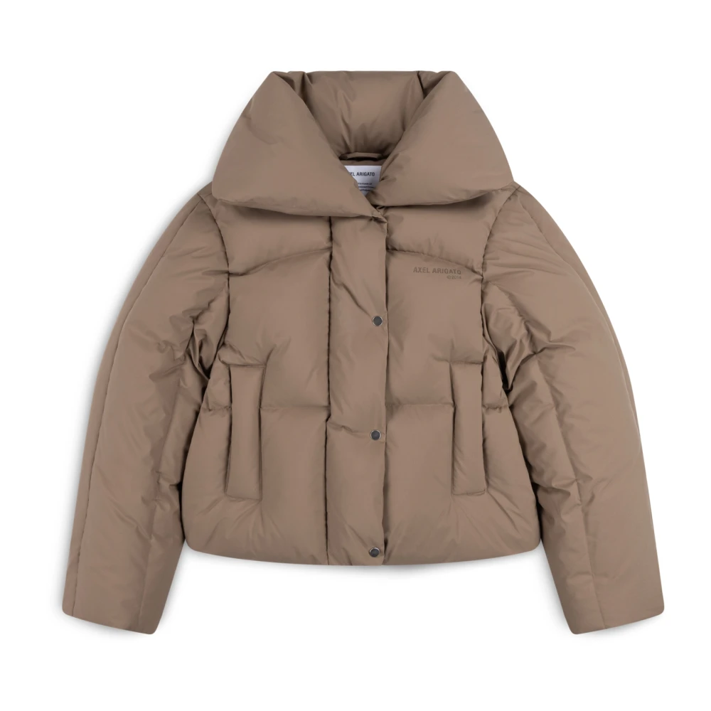 Axel Arigato Mist Puffer Jacket Brown Dames