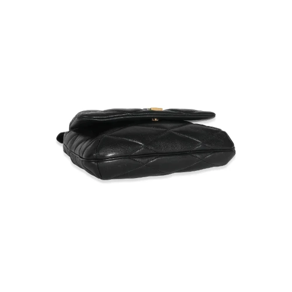 Yves Saint Laurent Vintage Pre-owned Leather handbags Black Dames