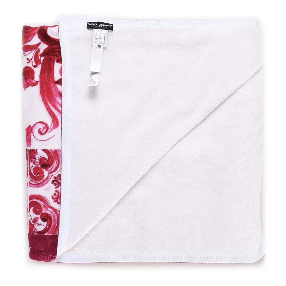 Dolce & Gabbana Zee Kleding in Fuchsia Katoen Pink Dames