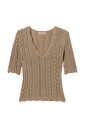 sweaters-met-geschulpte-rand-v-hals-bruin