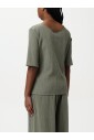 haut-tricot-vert-manches-courtes